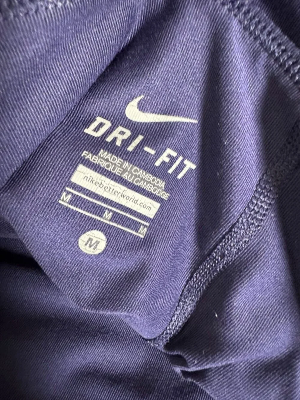 Nike Dri-Fit Purple Pink Athletic Tennis Pleated Skort Medium Pickleball Golf